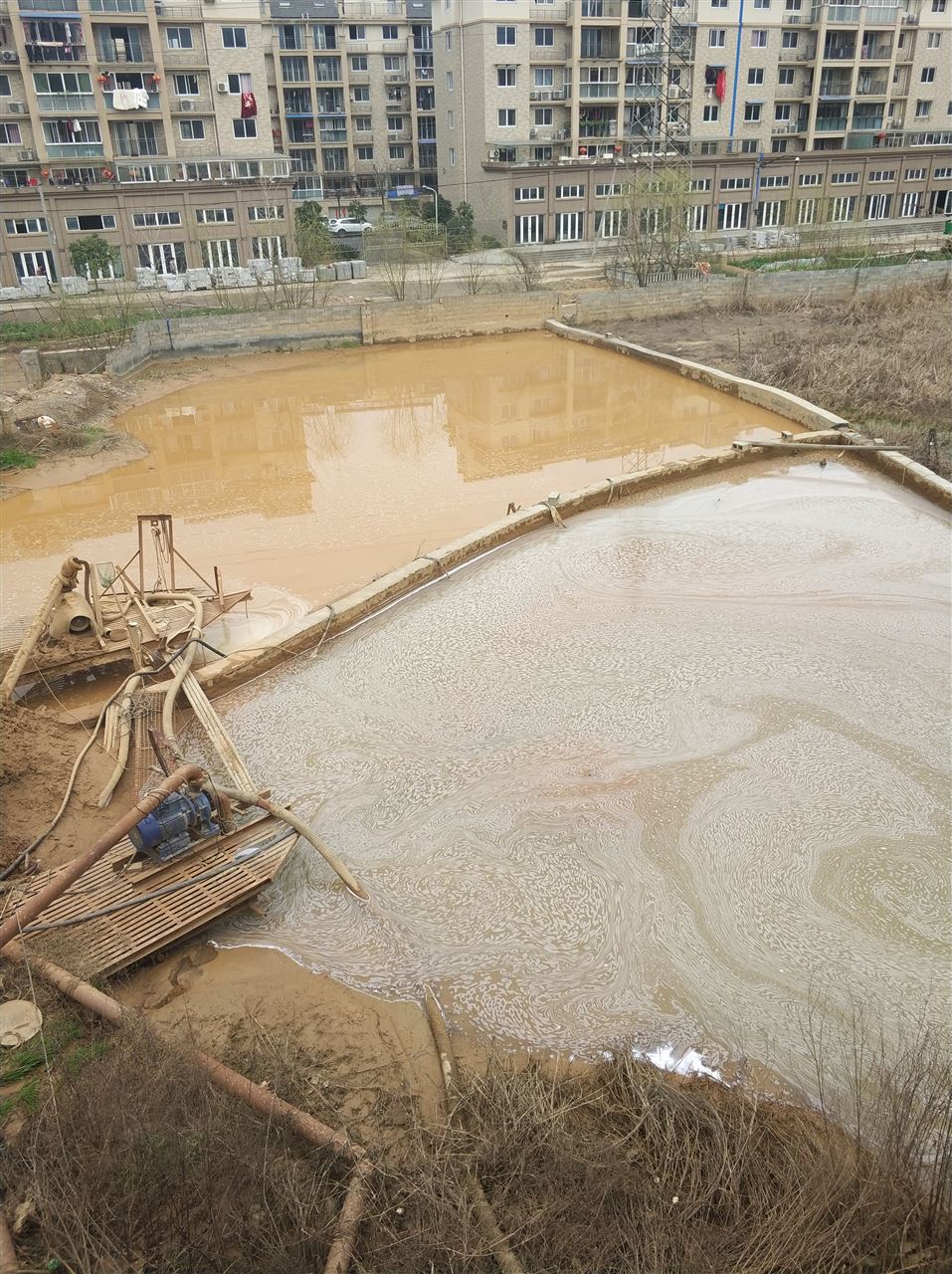 罗平沉淀池淤泥清理-厂区废水池淤泥清淤